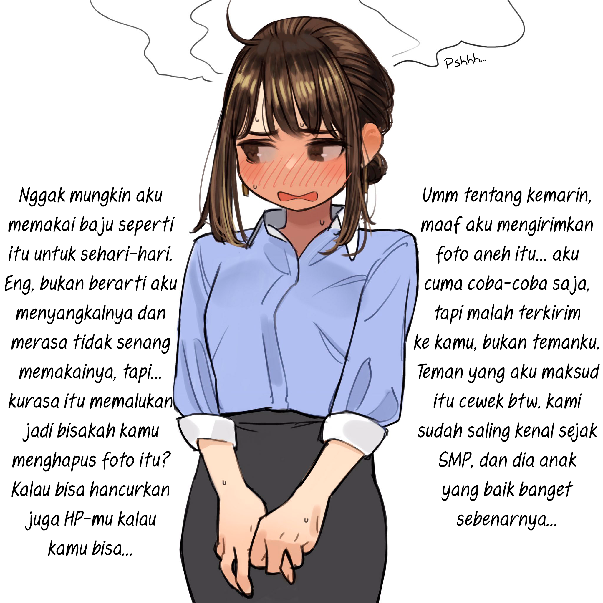 Senpai Is Mine Chapter 09 Gambar 2